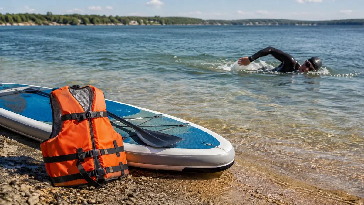 Bedste paddleboard og svømmevest til dansk vandsport