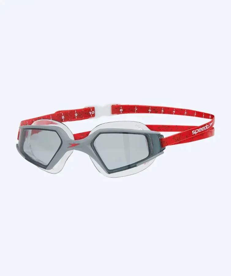 Speedo åbent vand svømmebriller Aquapulse Max 2 Sort/Rød produktfoto